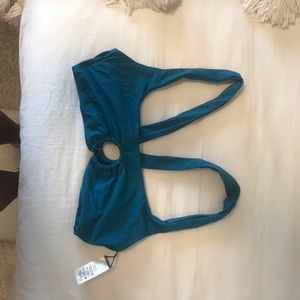 L*space Teal Bikini Top